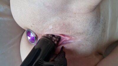Dildoing My All Holes With My New Sextoys Until Orgasm- Extreme Close Up 10 Min - hclips
