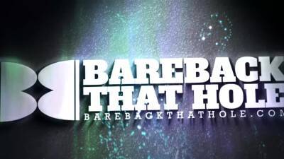 BAREBACKTHATHOLE Hunks Ryan Carter And Jason Angel Bareback - nvdvid.com