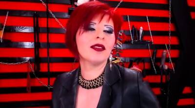Seductive Red Head Dom Milf Smoking On Cam In Boots - drtuber