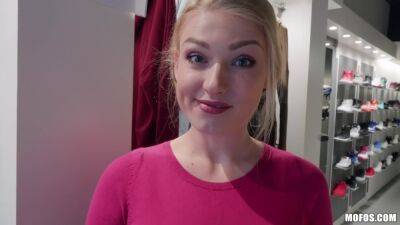 Lucy Heart - Lucy Heart In Blond Filled With Customer Service - hclips
