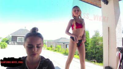 Stepsisters Were Very Excited While Was At Home - hclips