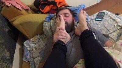 I Licked Every Part Of My Beautiful Mistress Feet - hclips