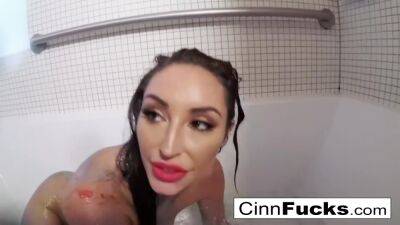 Christiana Cinn - Christiana Cinn - Christiana Glitters Up Her Shower - upornia