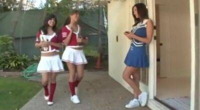 Lesbian Coed Cheerleaders - sunporno.com