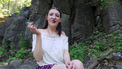 Inhale 35 Smoking Fetish And Urban Nudism By Gypsy Dolores - hclips