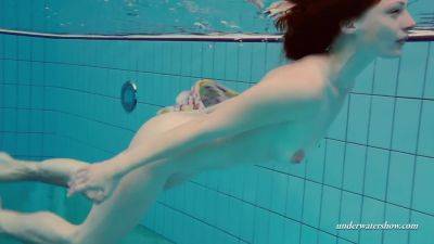 Russian Petite Skinny Beauty Lera Underwater - upornia - Russia