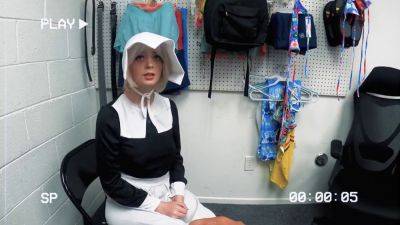 Lily Larimar - Lily - Lily Larimar caught stealing & punished by officer for being a bad girl - sexu.com