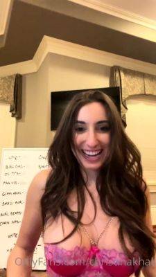 Christina Khalil Masturbation Livestream Video Leaked - drtuber