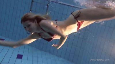 See A Beautiful Russian teen 18+ Nastya Underwater - upornia - Russia