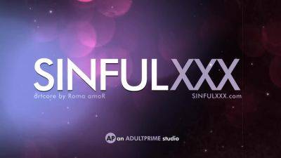 Eveline Dellai - Party like a Pornstar with Eveline Dellai and Liam Salvatore for SinfulXXX - hotmovs.com